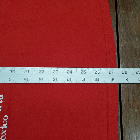 Surf Life Puerto Vallarta Mexico Men's Large T- Shirt Red Surfing - Picture 9 of 9